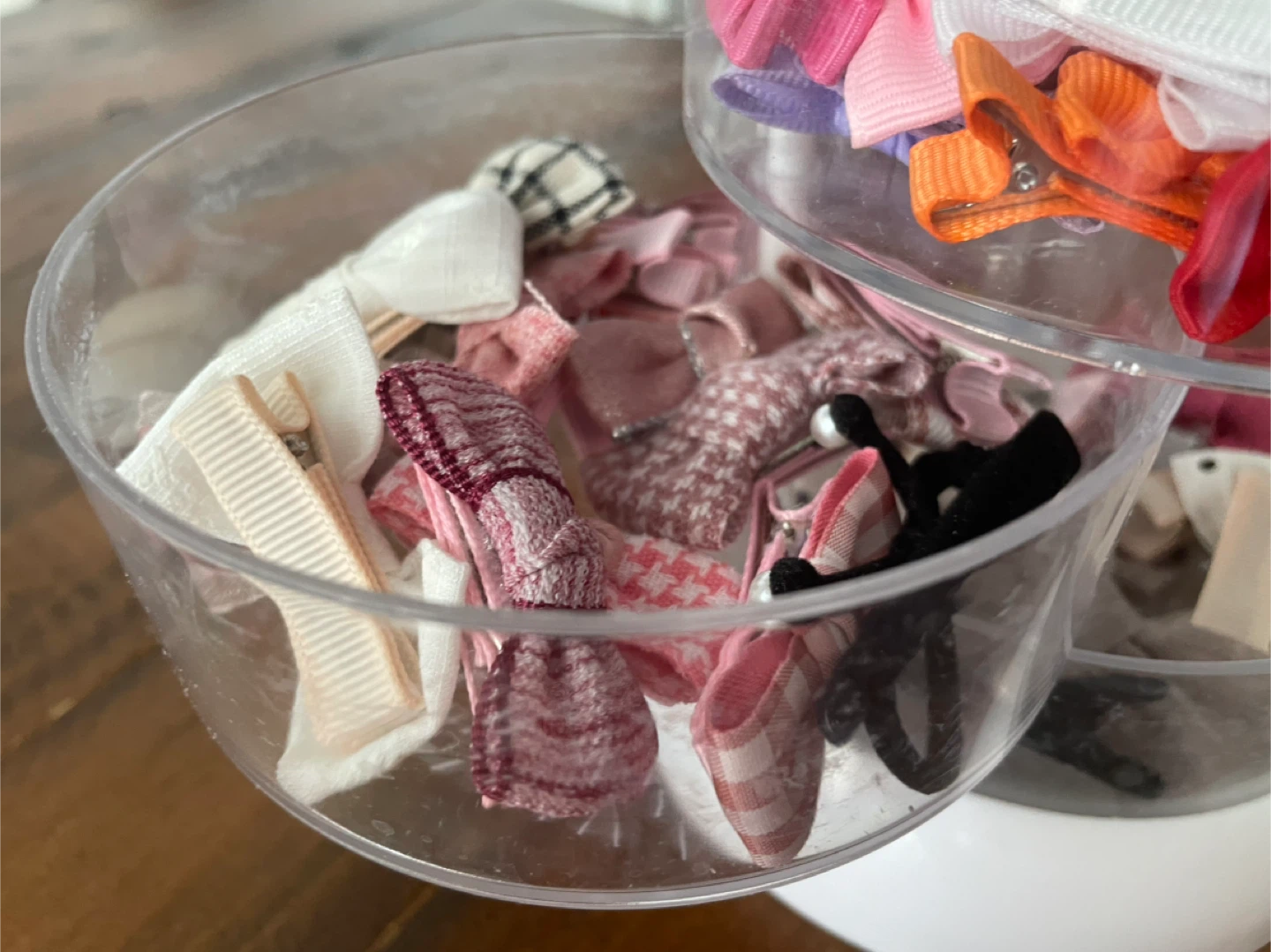 Rotating Hair Clip Organizer with clips of every color - photo 5