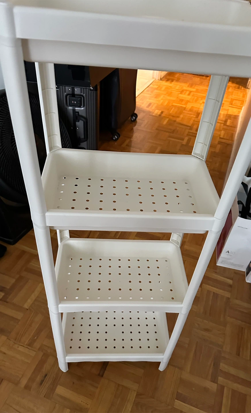 IKEA VESKEN Shelf unit, white, 37x23x101 cm - photo 2