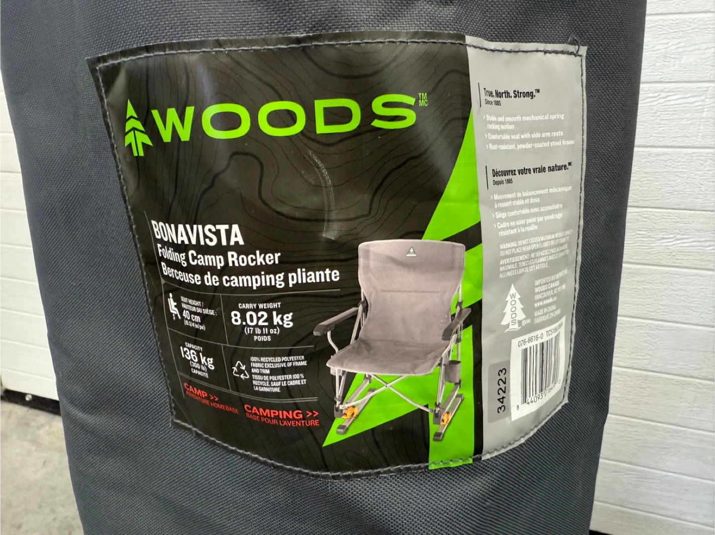 Two NEW Woods Bonavista Folding Camp Rocker Chairs - photo 2