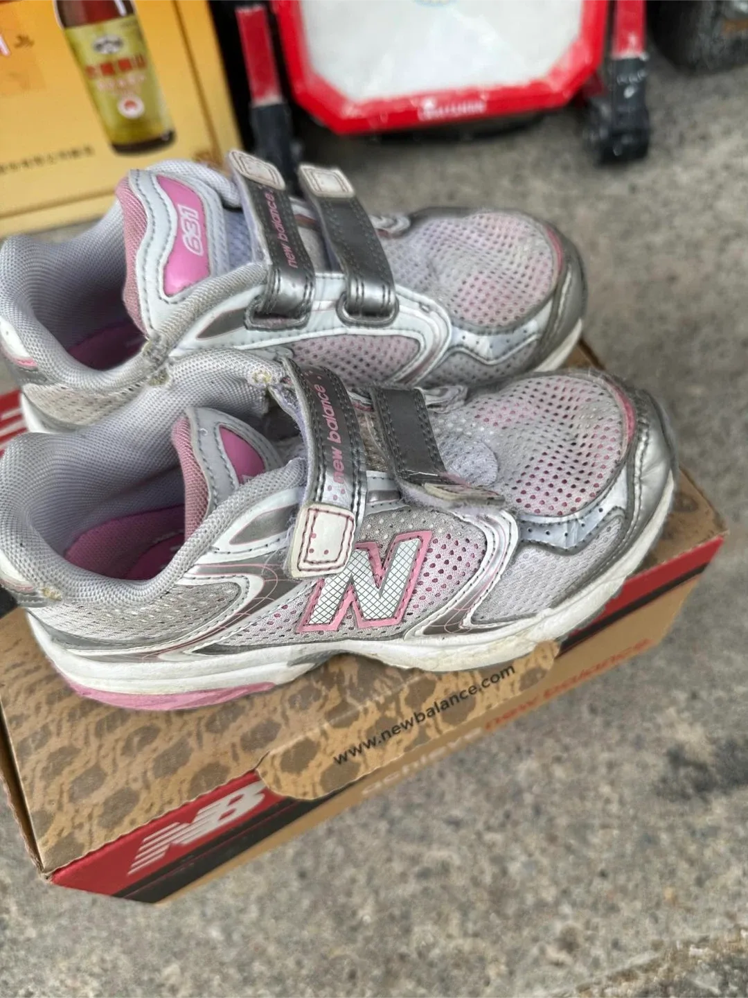 Take all 14 pairs! Air Jordan’s, Geox , New Balance Kids Shoes image indicator(2)