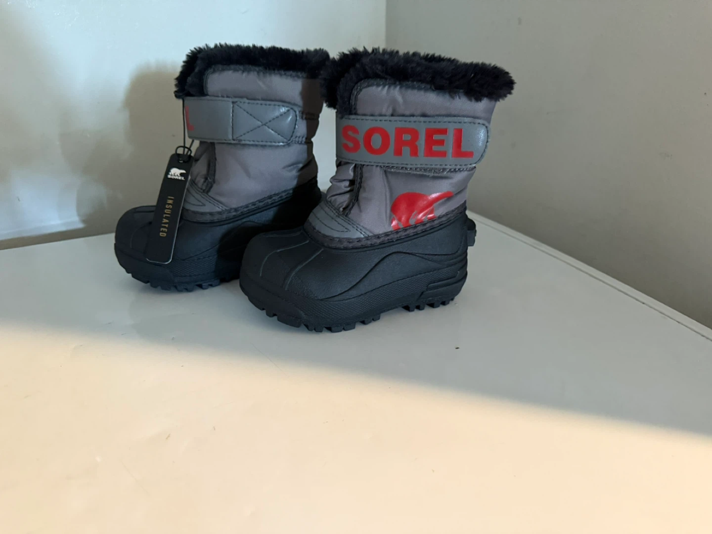 New Sorel Toddler Snow Commander Boots - Size 7