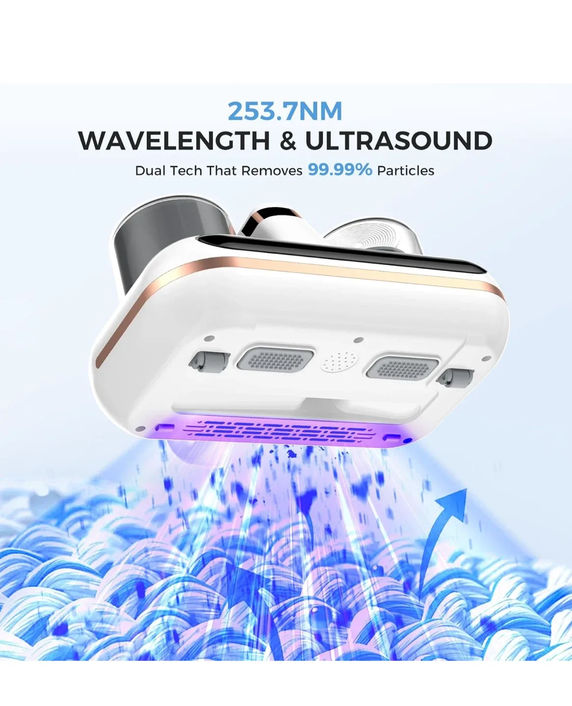 Amzany 5-in-1 Cordless Mattress Vacuum Cleaner image indicator(3)