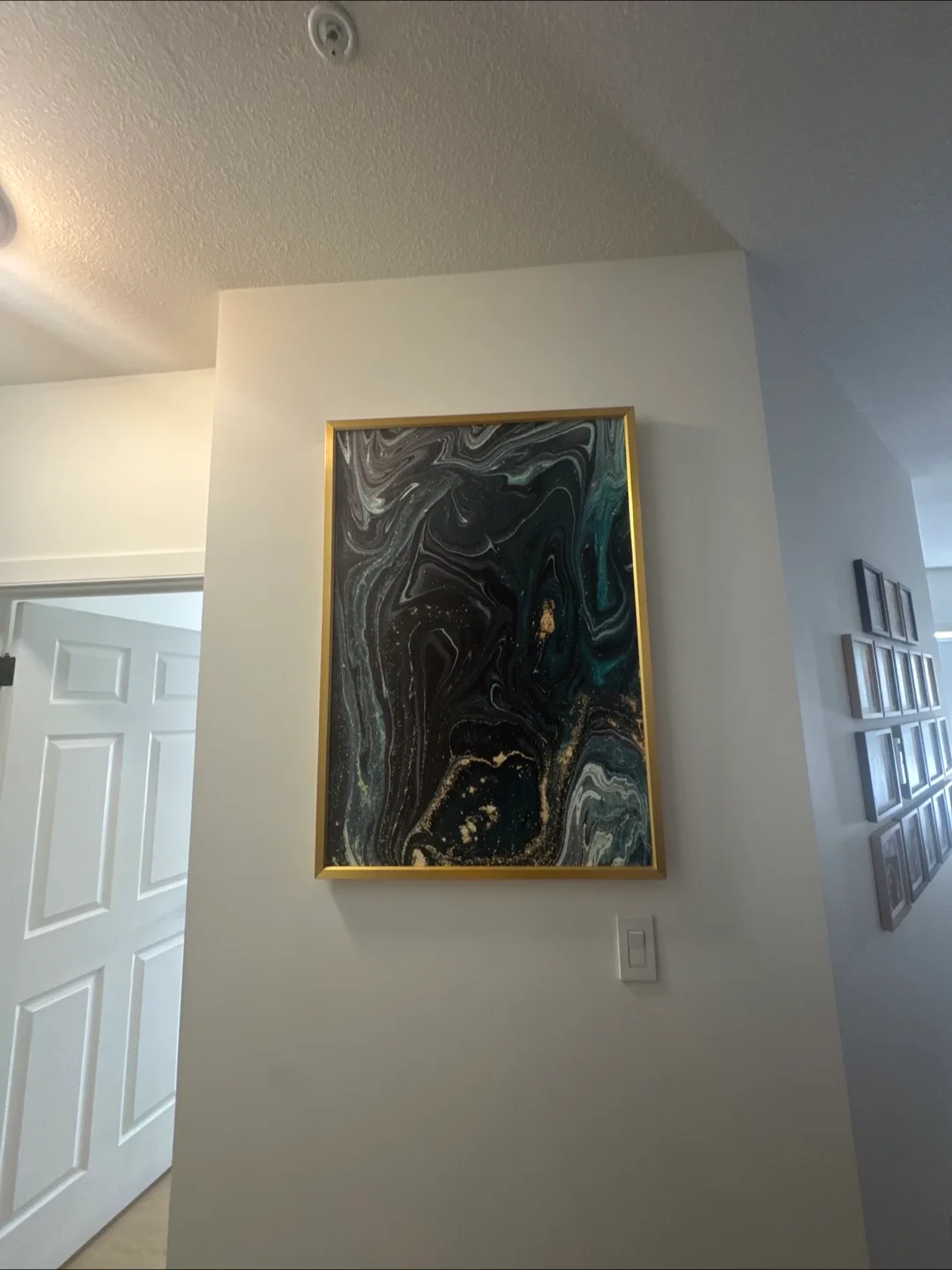 Moving sale - gold framed large print x3 image indicator(3)