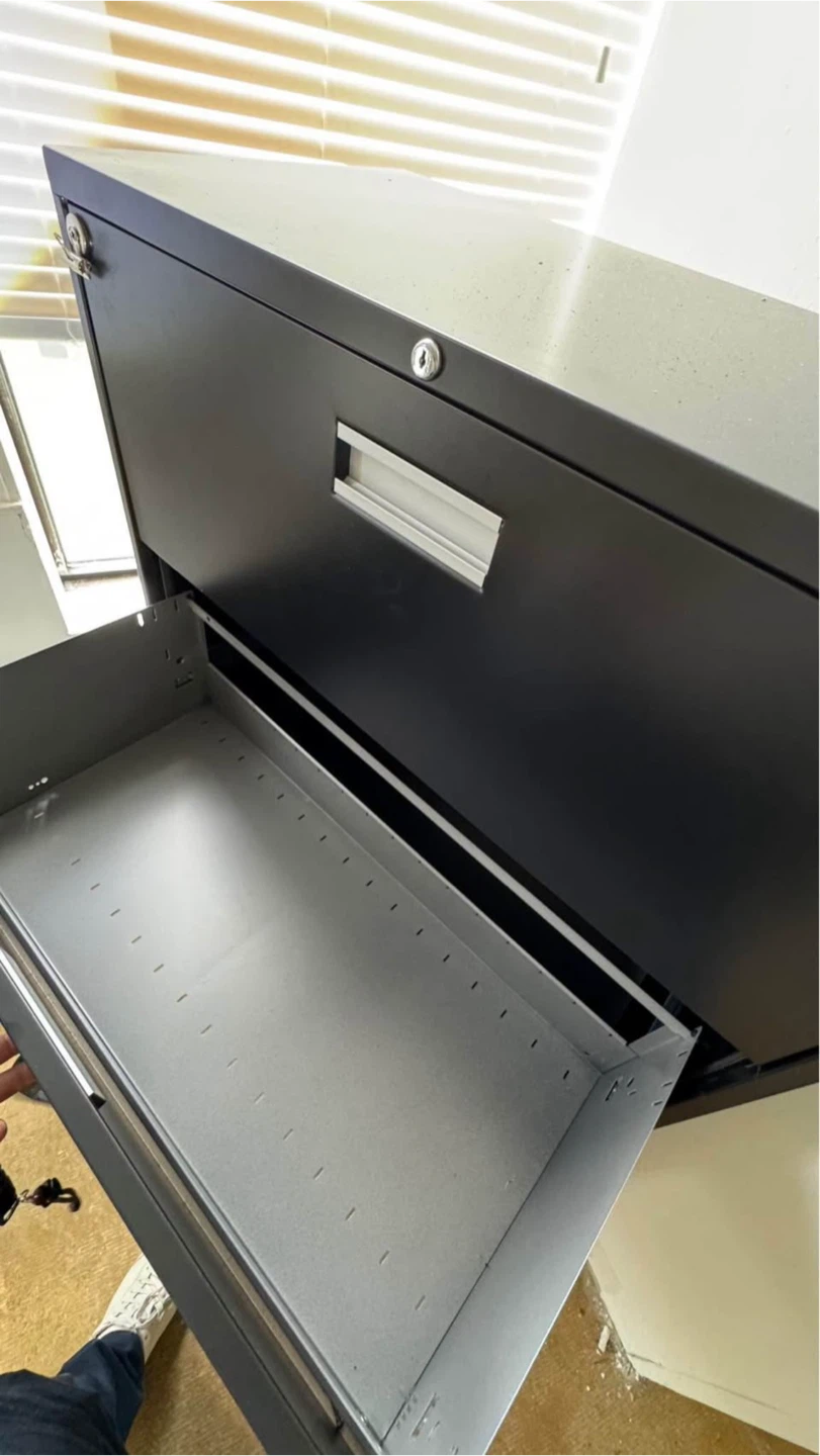 Staples Filing Cabinet - 4 Drawer - Black - photo 3