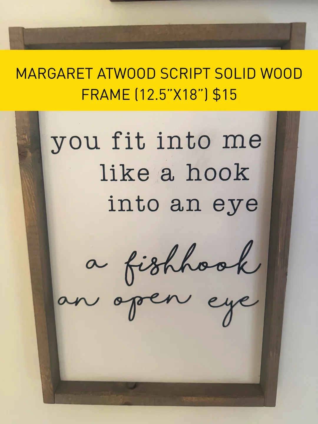 Moving sale - wall art