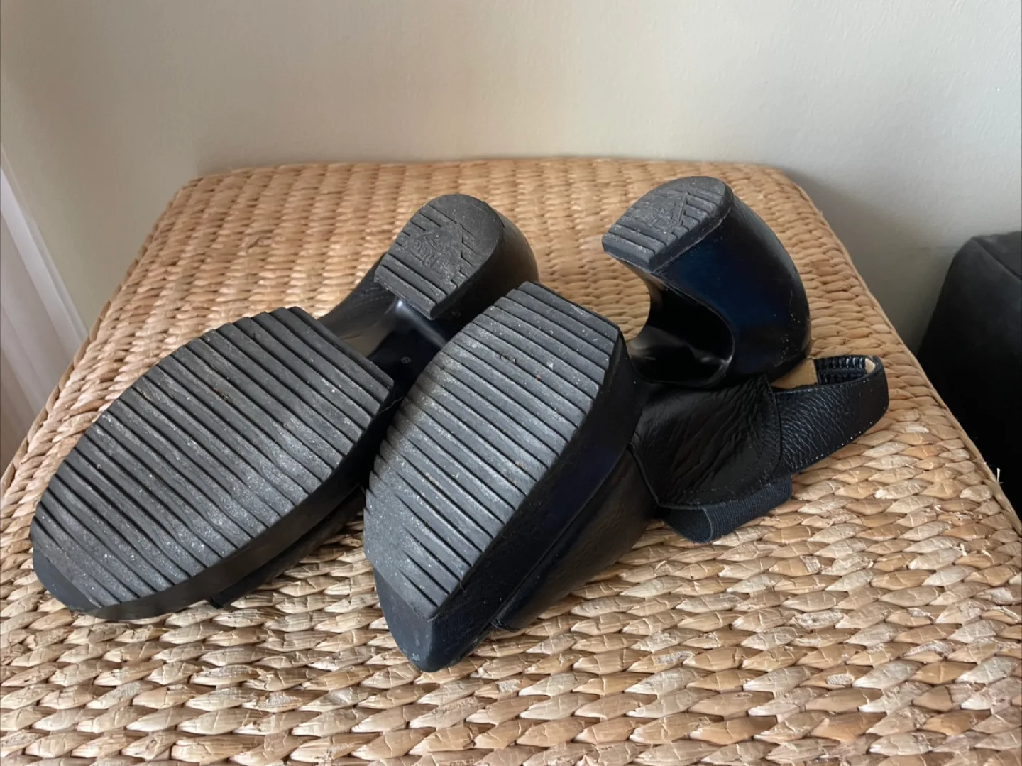 Fluevog Spur Ricasofty Black Heels - Size 8 image indicator(4)