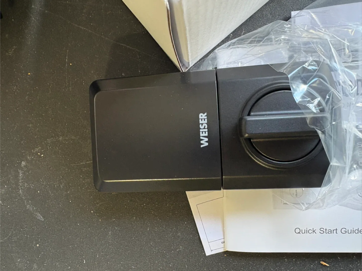 Weiser SmartCode Touchscreen Electronic Deadbolt & Handle Set image indicator(2)