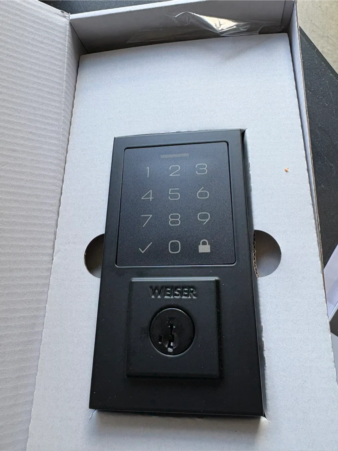Weiser SmartCode Touchscreen Electronic Deadbolt & Handle Set thumbnail