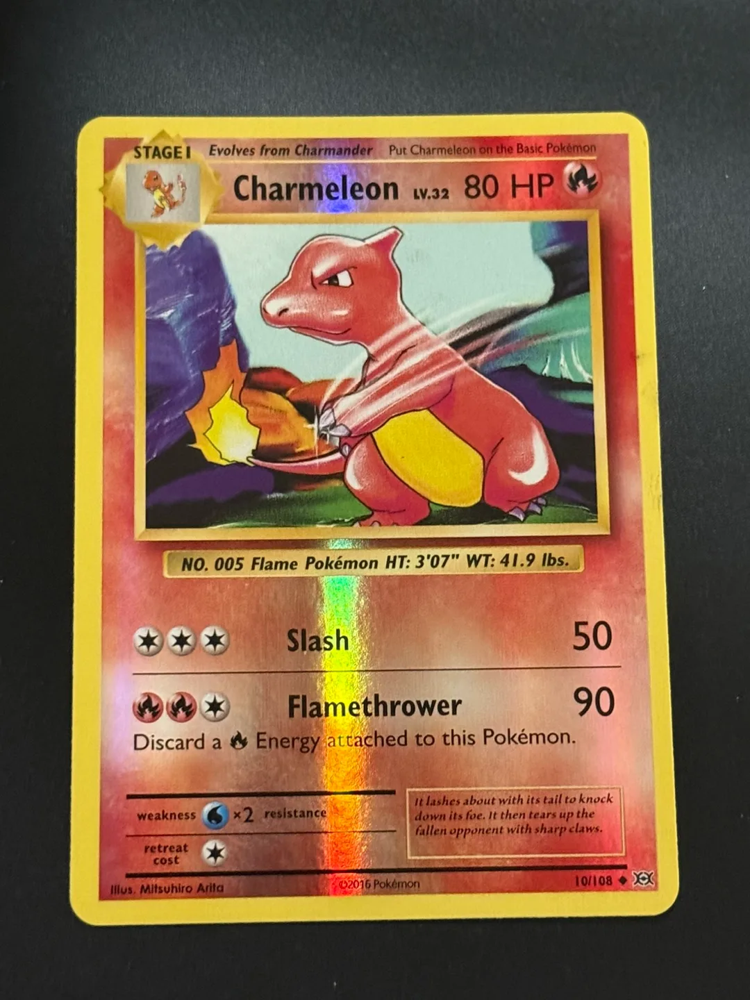 Charmeleon Pokemon Card thumbnail