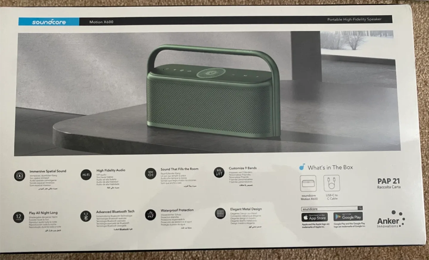 New Soundcore Motion X600 Portable Speaker image indicator(2)