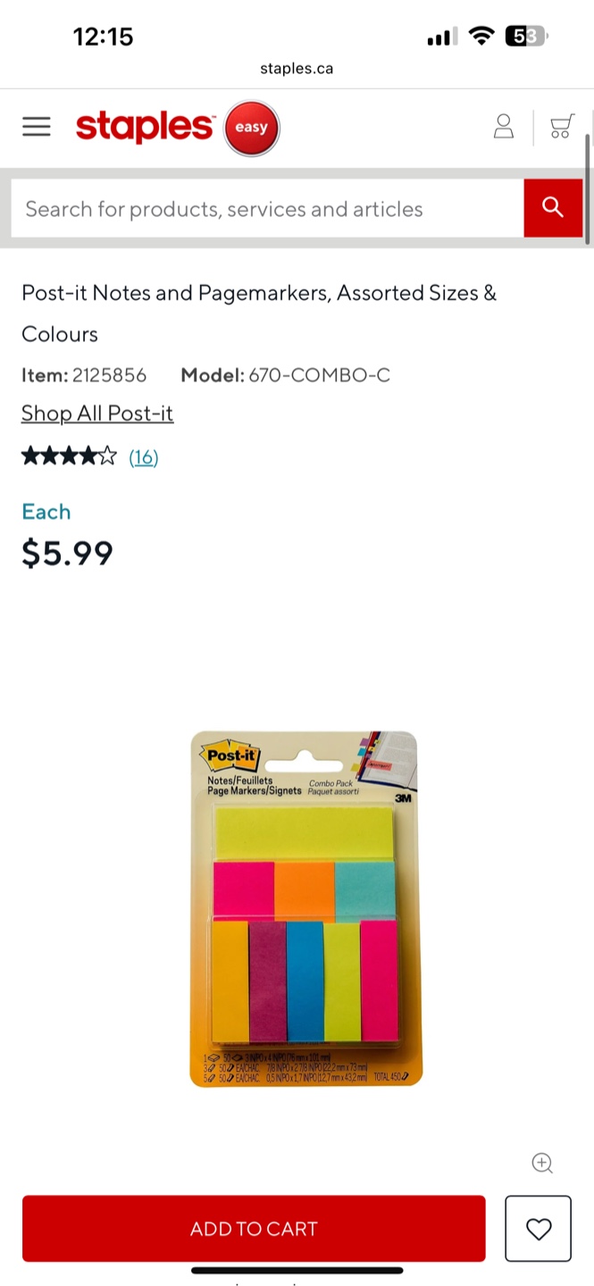 Post-it Notes & Page Markers Combo Pack - photo 3