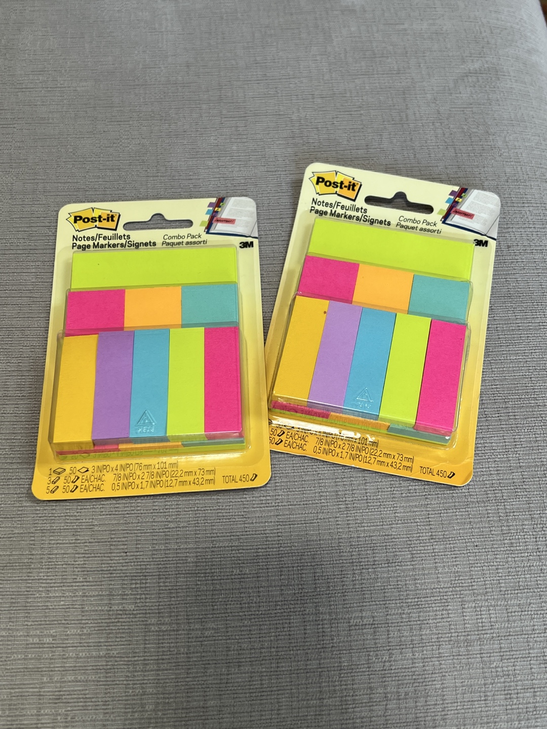 Post-it Notes & Page Markers Combo Pack