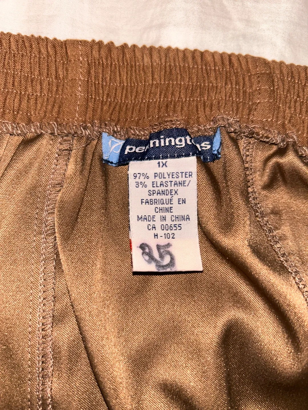 Penningtons 1X Faux Suede Skirt image indicator(4)