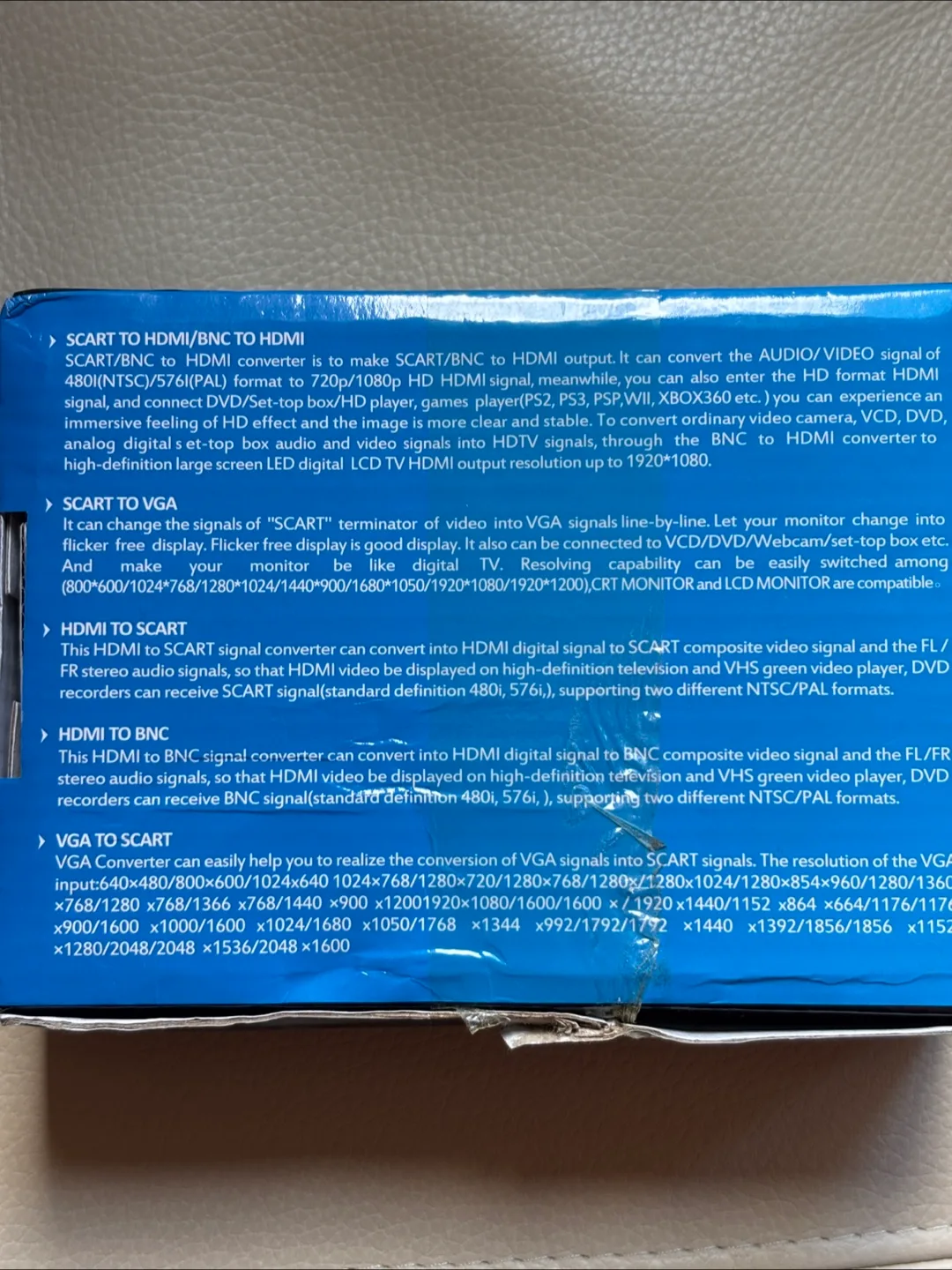 Full HD 1080p Video Converter - BNC to HDMI image indicator(5)