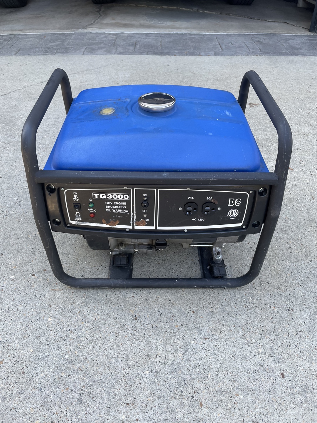 ETQ TG3000 Generator