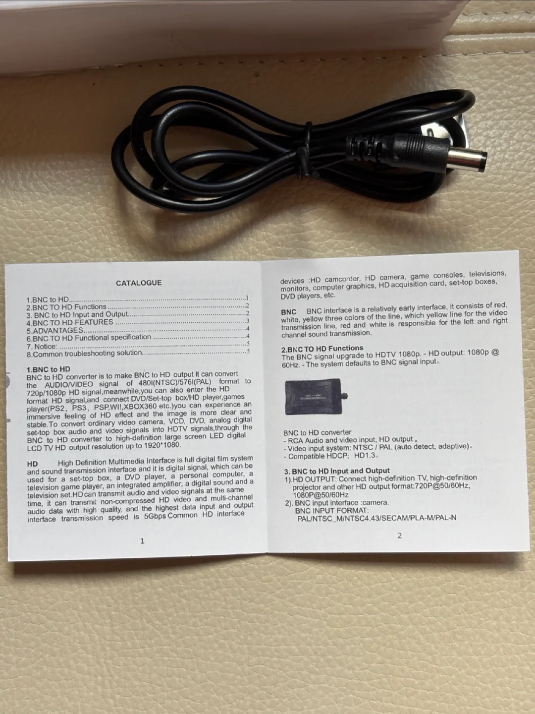 Full HD 1080p Video Converter - BNC to HDMI image indicator(3)