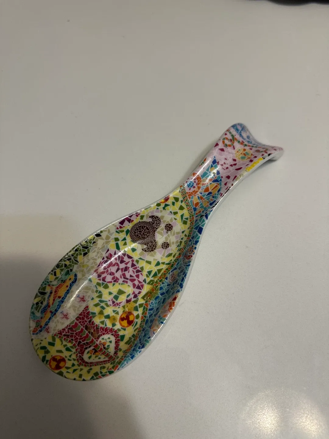 Mosaic Spoon Rest FROM BARCALONA thumbnail