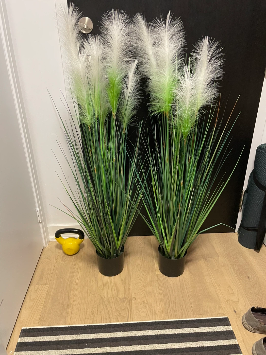 Artificial Pampas Grass Plants - Set of 2