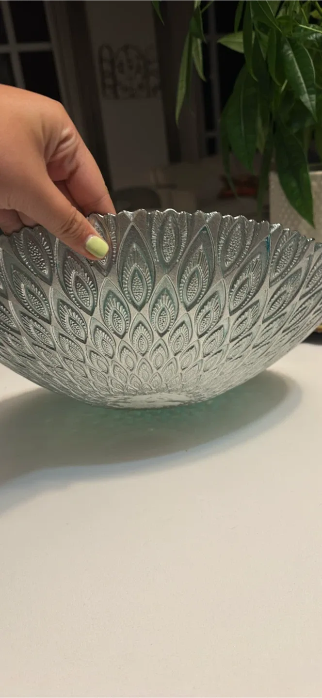 Decorative Silver Bowl thumbnail