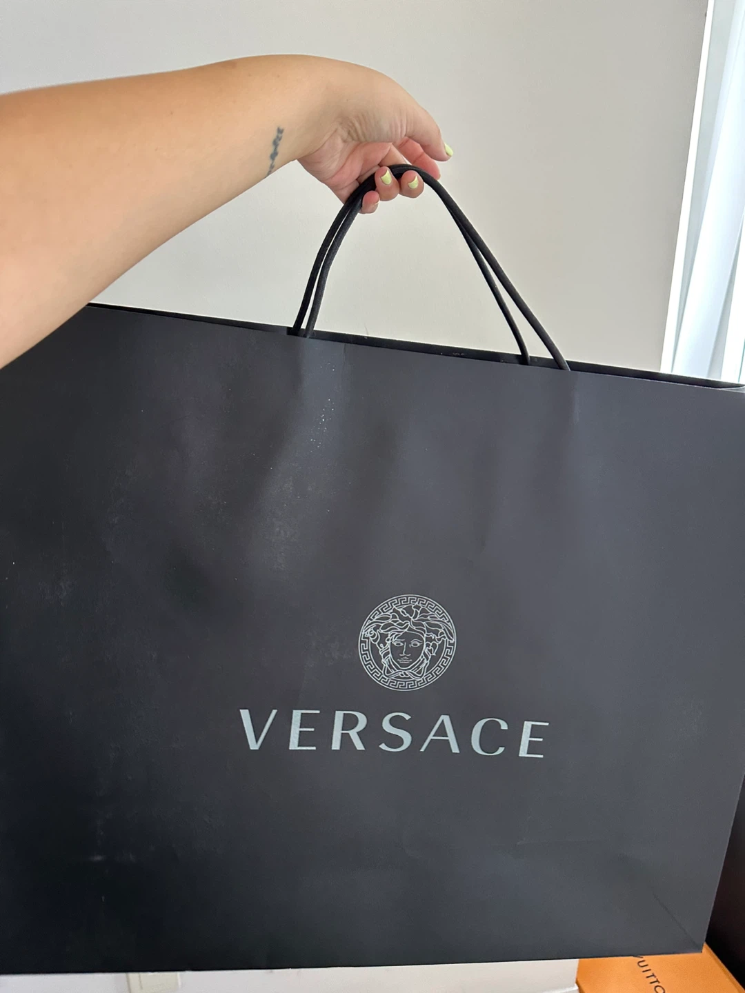 Versace Gift Bag - Black