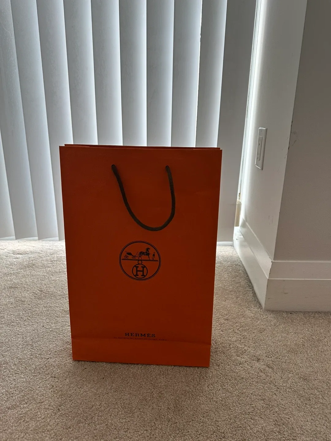 Hermès Shopping Bag - Orange thumbnail