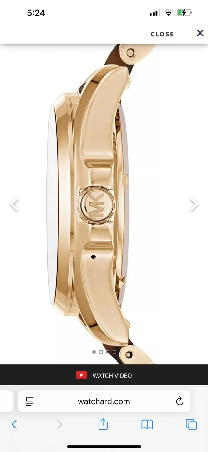 Michael Kors Access Gold Smartwatch image indicator(6)