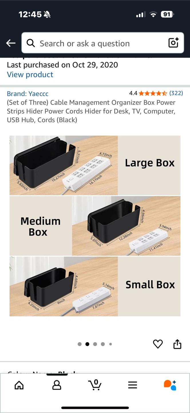 Cable Management Organizer Box Set - photo 4