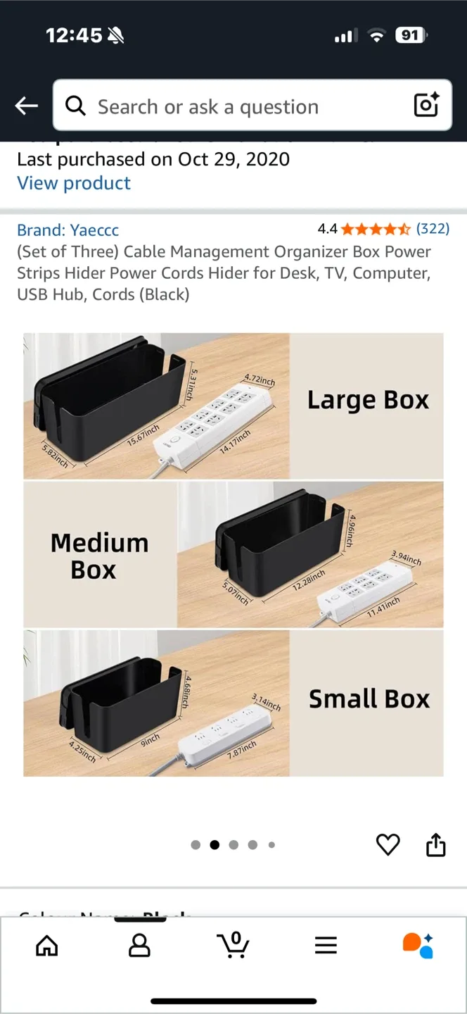 Cable Management Organizer Box Set image indicator(4)