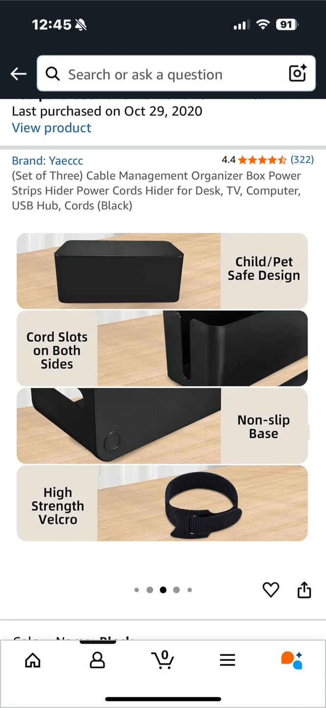 Cable Management Organizer Box Set image indicator(6)