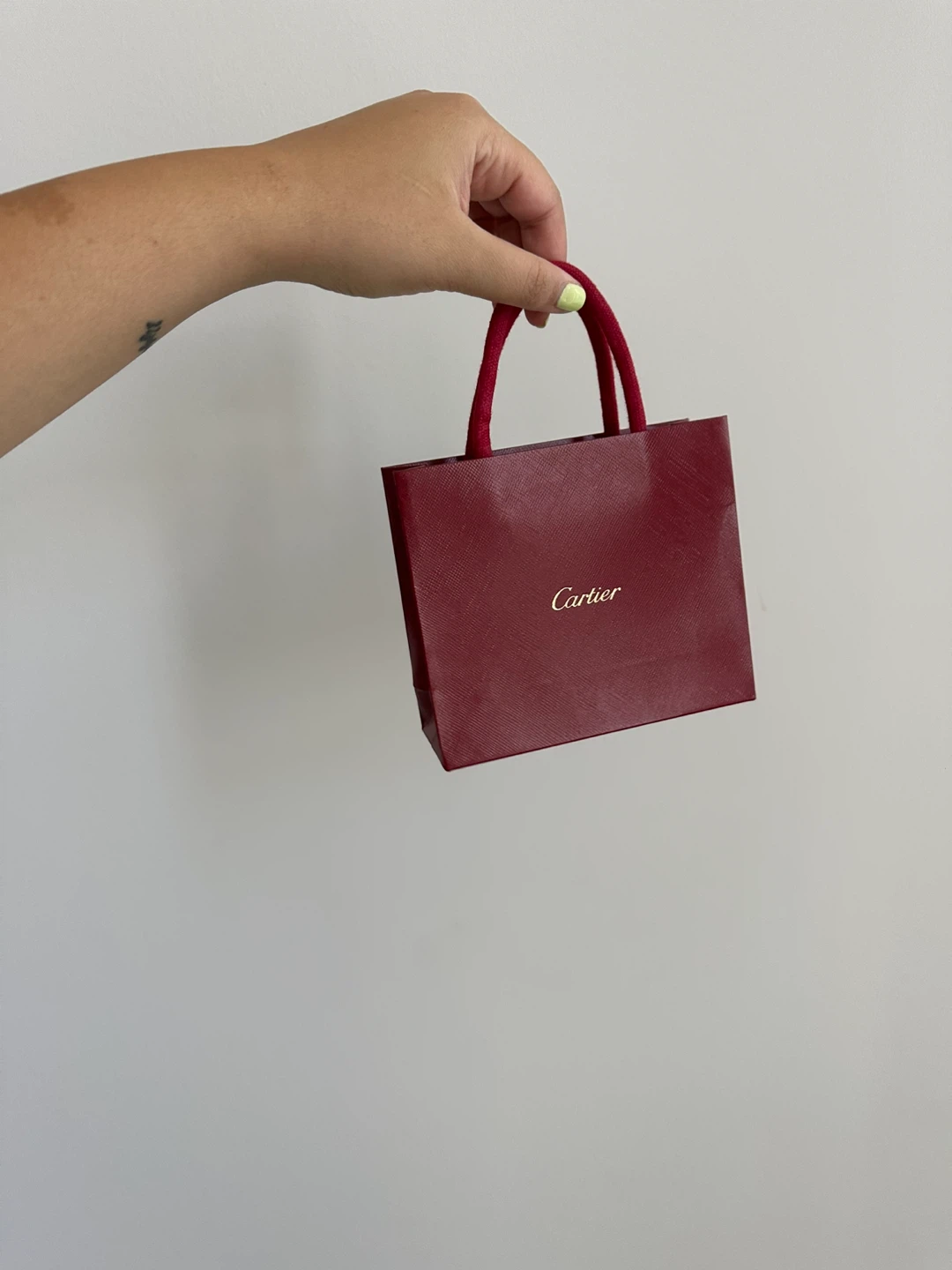 Cartier Gift Bag - Red - photo 3
