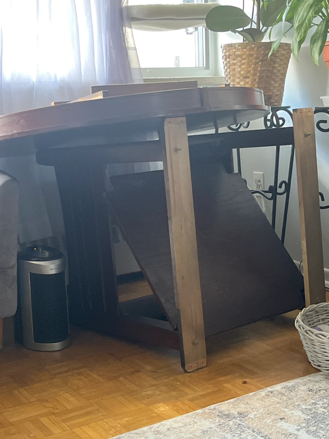Round counter height dining table - photo 2