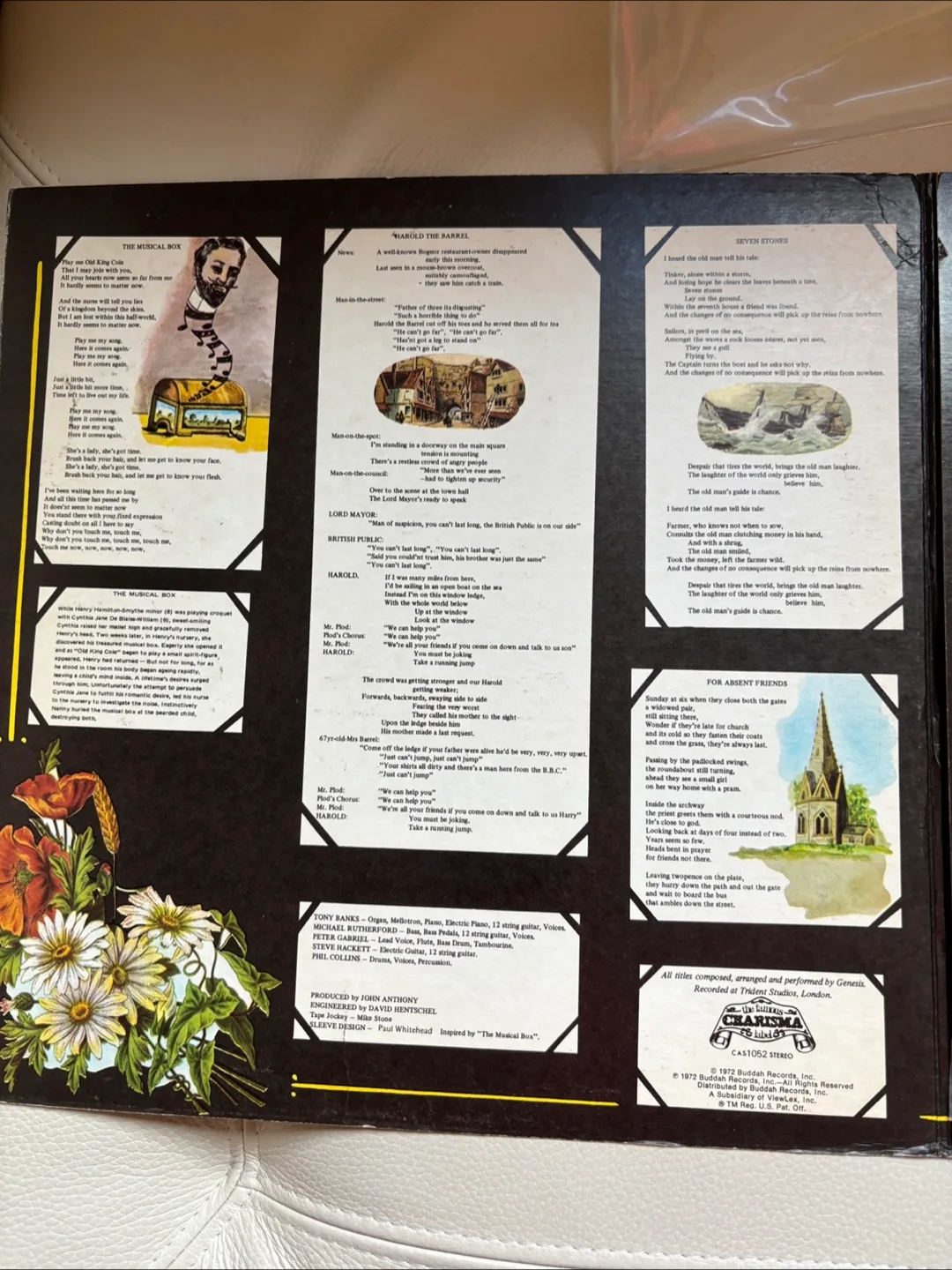 Vintage Genesis Nursery Cryme Vinyl Record image indicator(2)