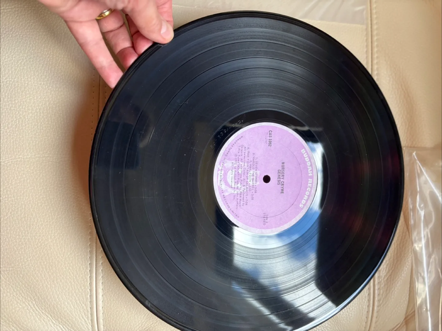 Vintage Genesis Nursery Cryme Vinyl Record image indicator(8)