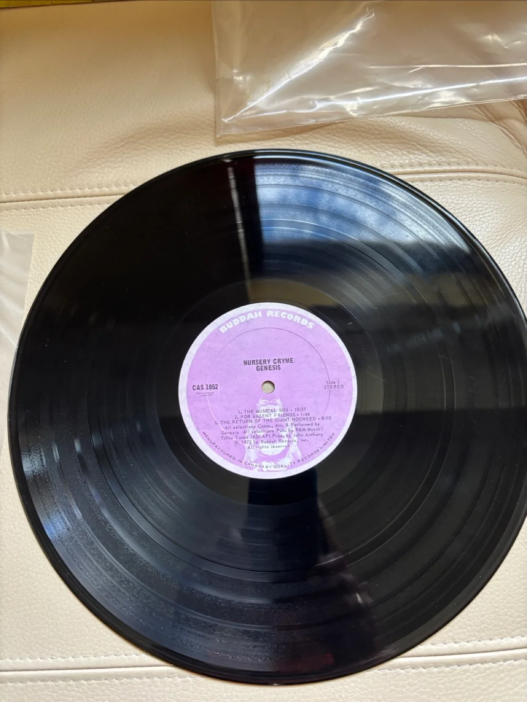 Vintage Genesis Nursery Cryme Vinyl Record image indicator(7)