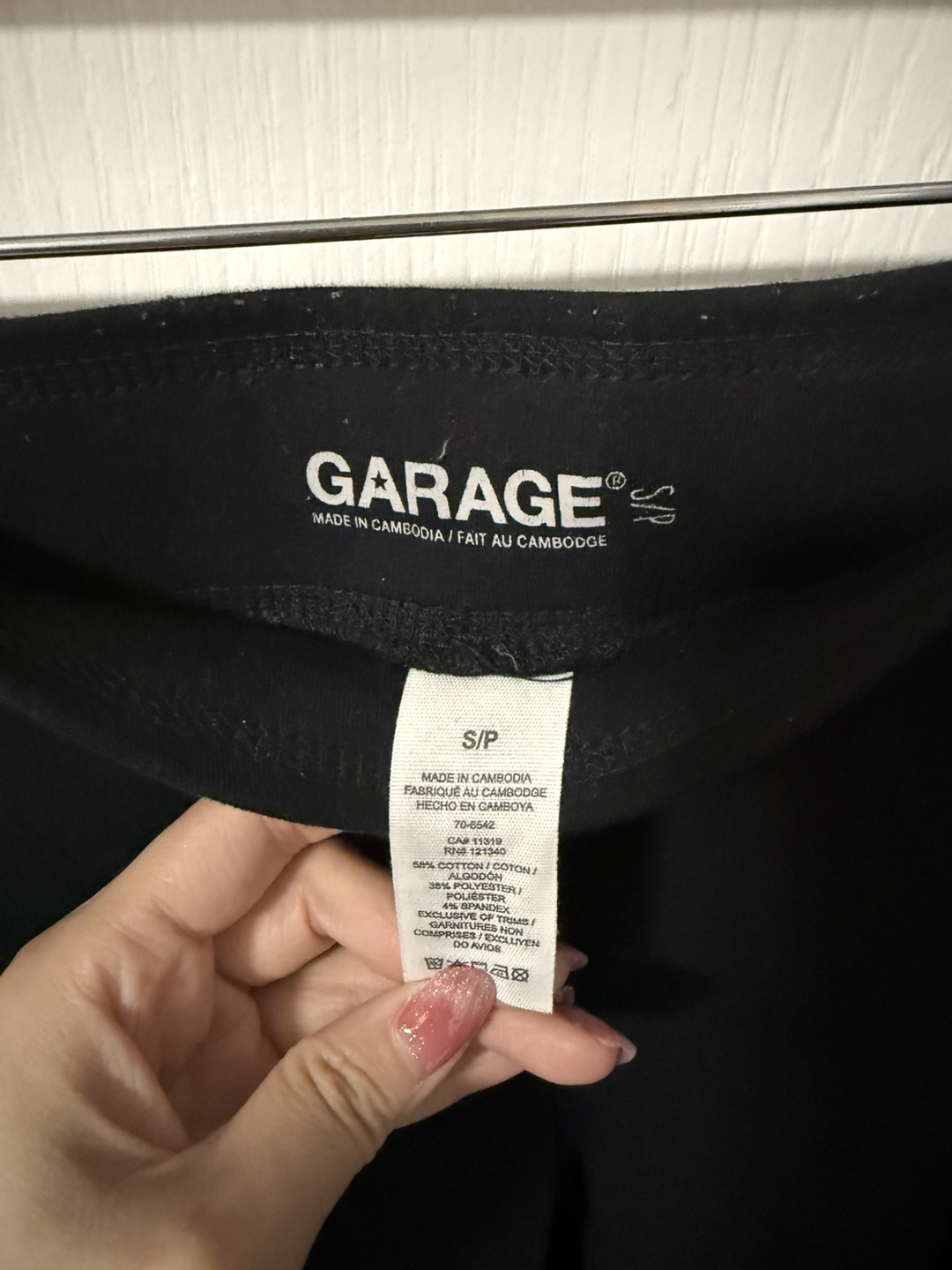 Garage Black Leggings - Size Small - photo 2