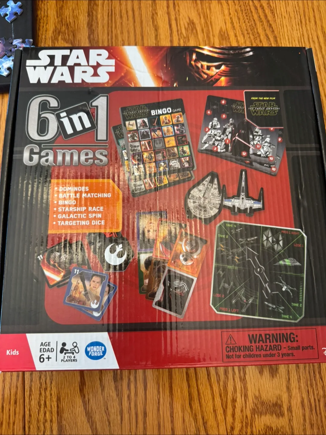 Star Wars 6-in-1 Games Set thumbnail