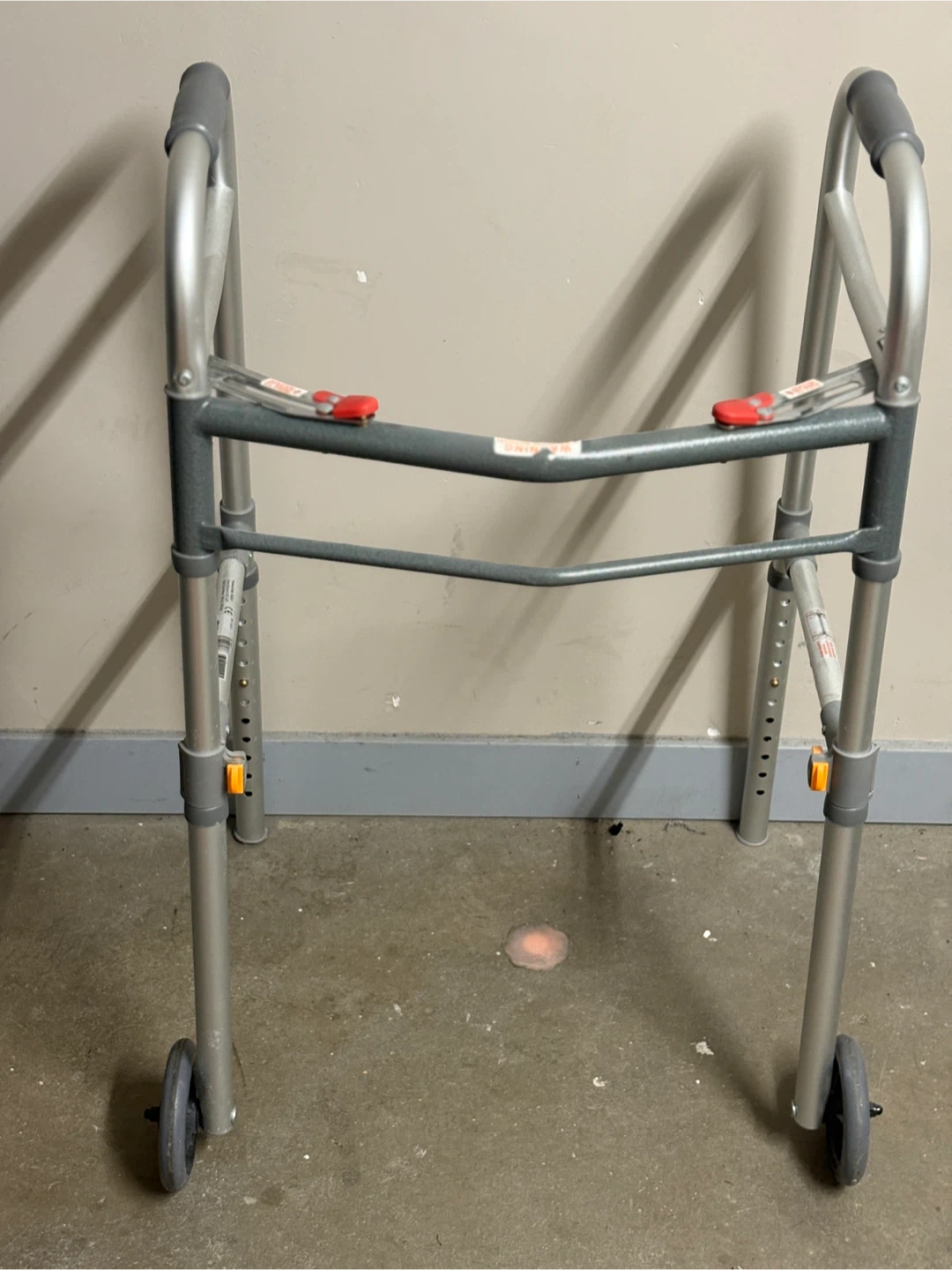 Drive Folding Walker with Wheels - photo 3