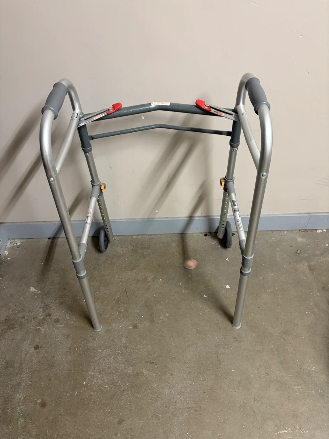 Drive Folding Walker with Wheels - photo 4