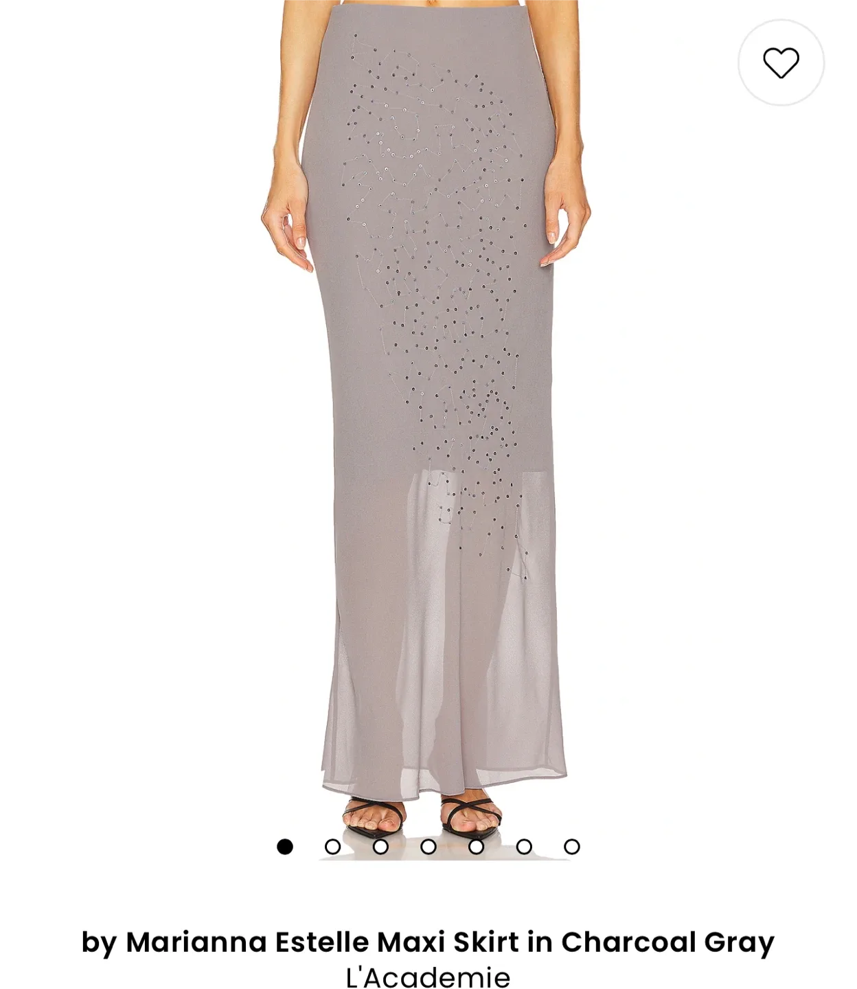 L'Academie Marianna Estelle Set- Charcoal Gray-Size S image indicator(2)