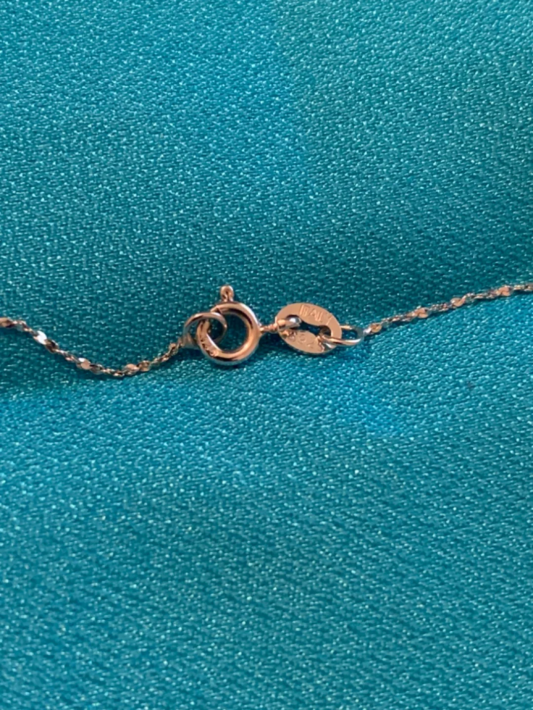 Italian sterling Silver Chain Necklace image indicator(2)