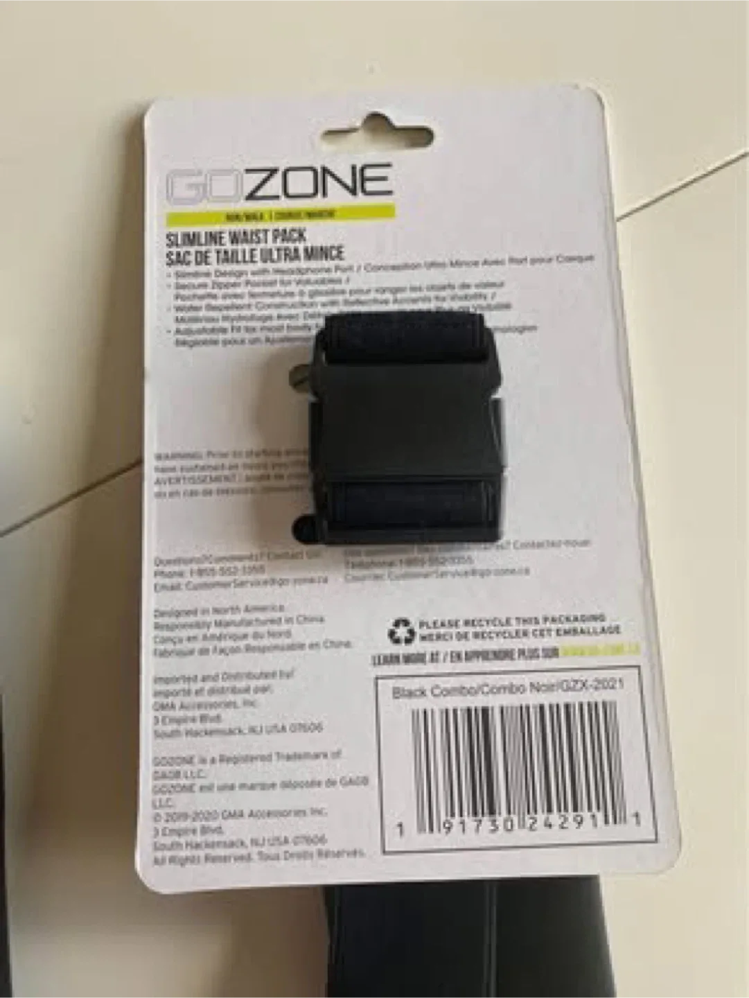 GoZone Plus Size Armband & Slimline Waist Pack image indicator(4)