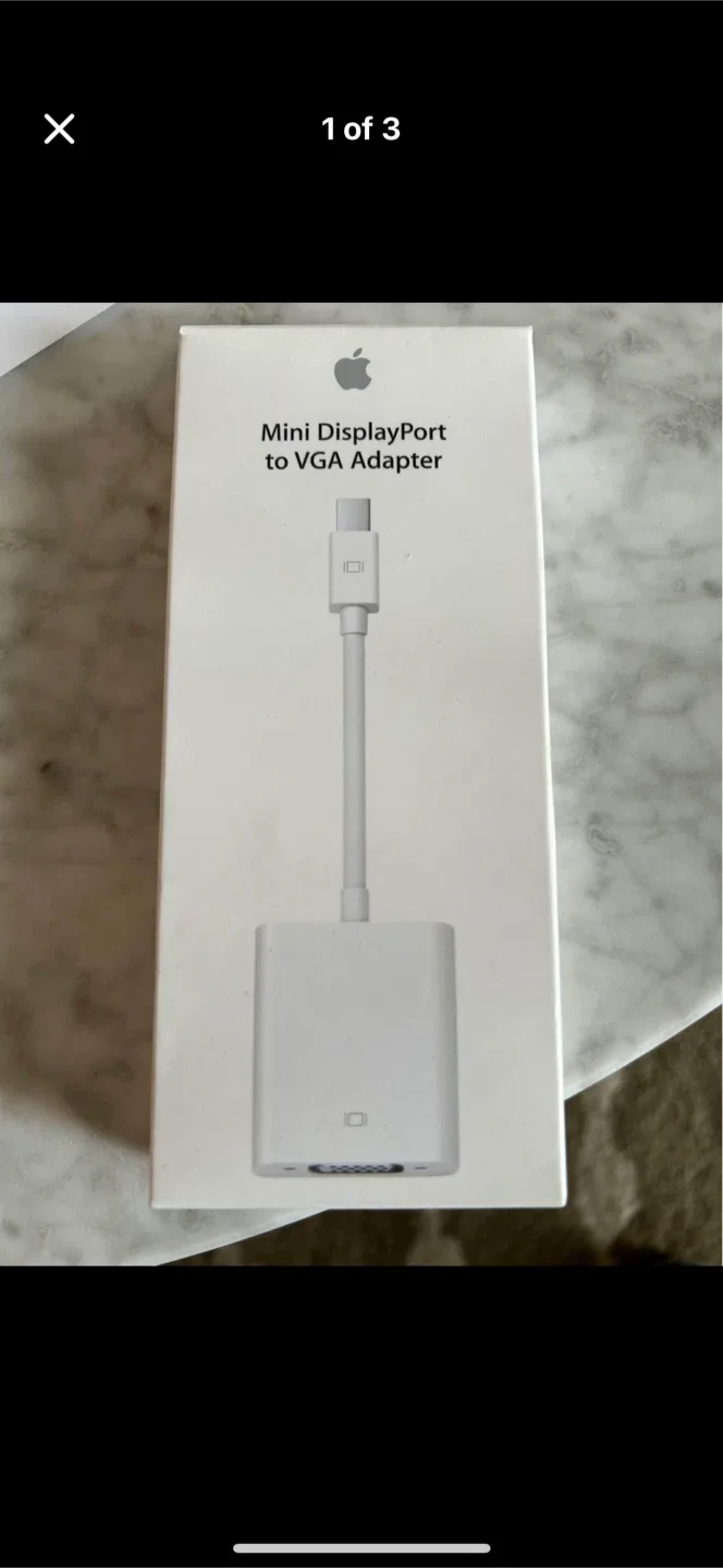 Apple Mini DisplayPort to VGA Adapter - New thumbnail