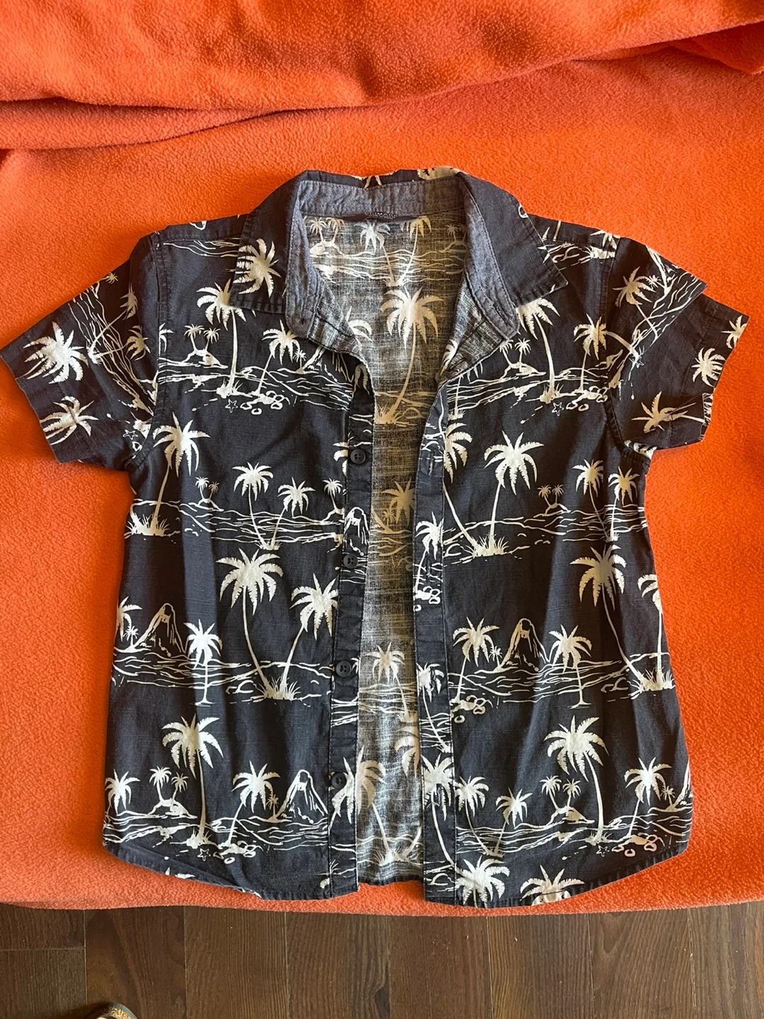 Palm Tree Print Shirt kids thumbnail