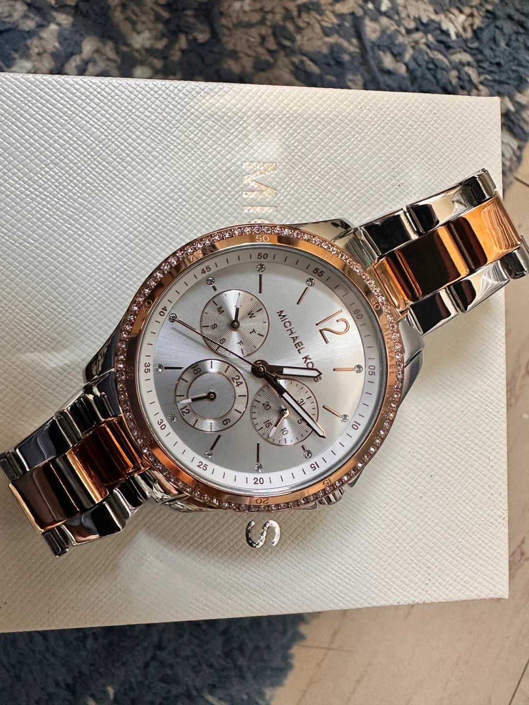 Michael Kors Women's Watch - Silver & Rose Gold