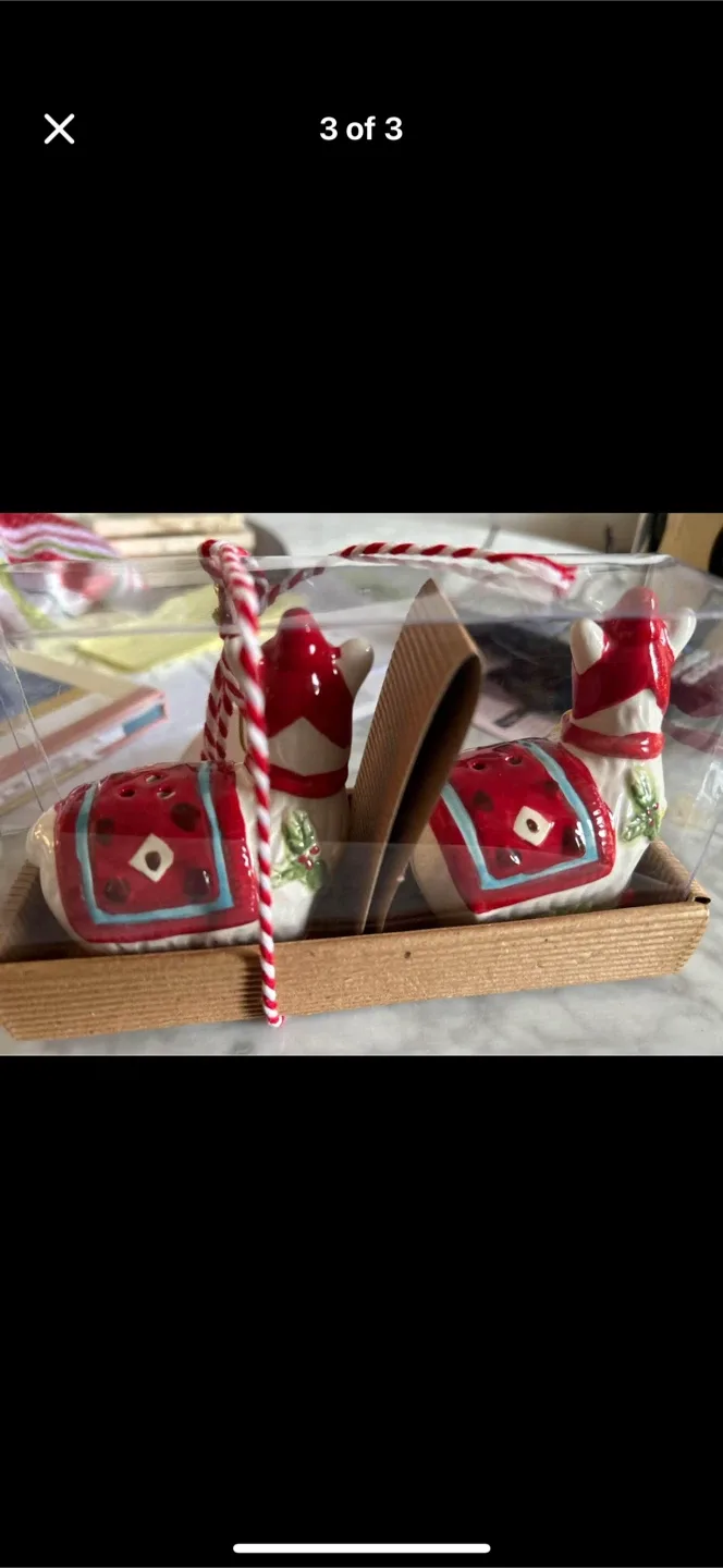 Llama Salt & Pepper Shakers - New! image indicator(3)