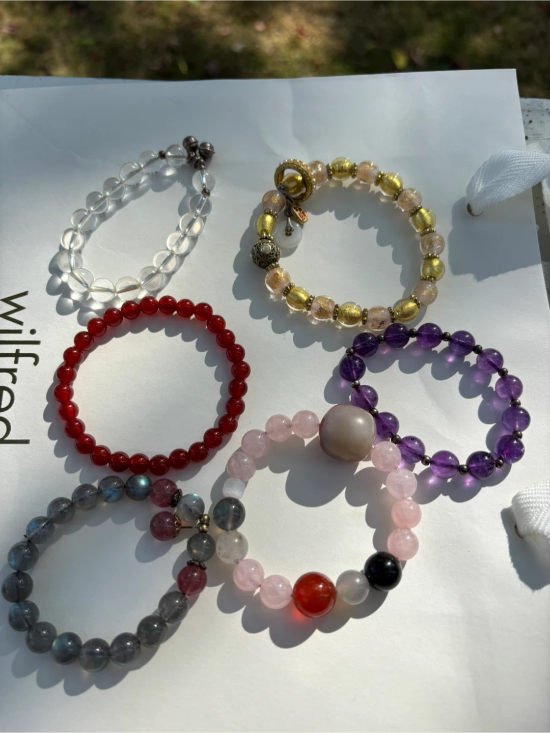 Assorted Handmade Beaded Bracelets (Jian )
