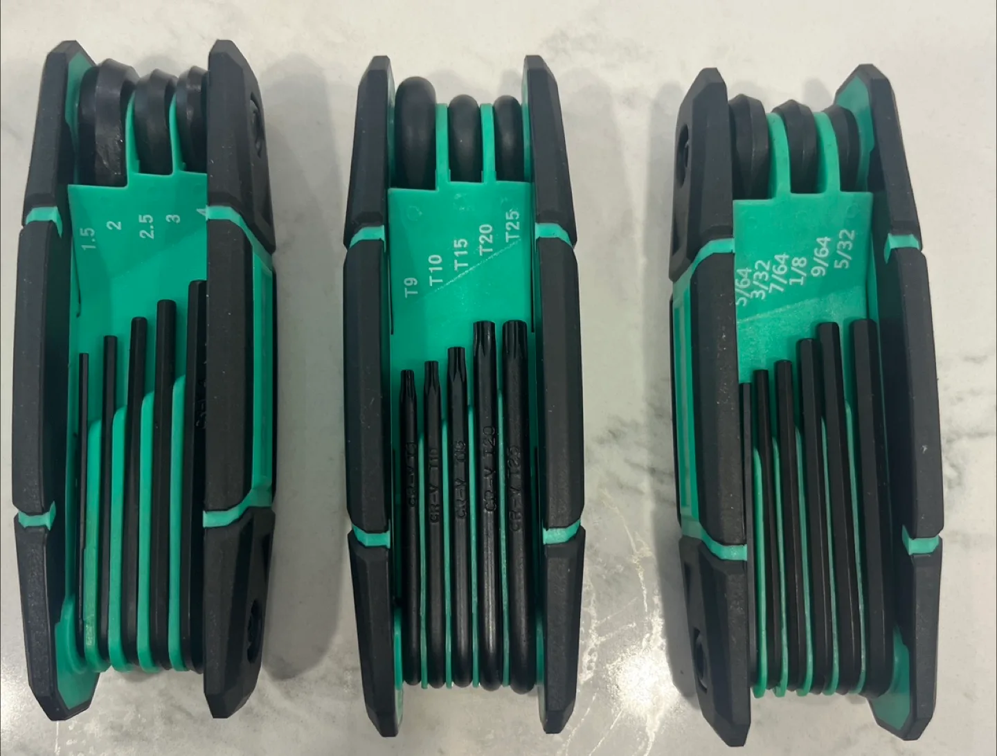 Folding Allen Wrench Set image indicator(2)