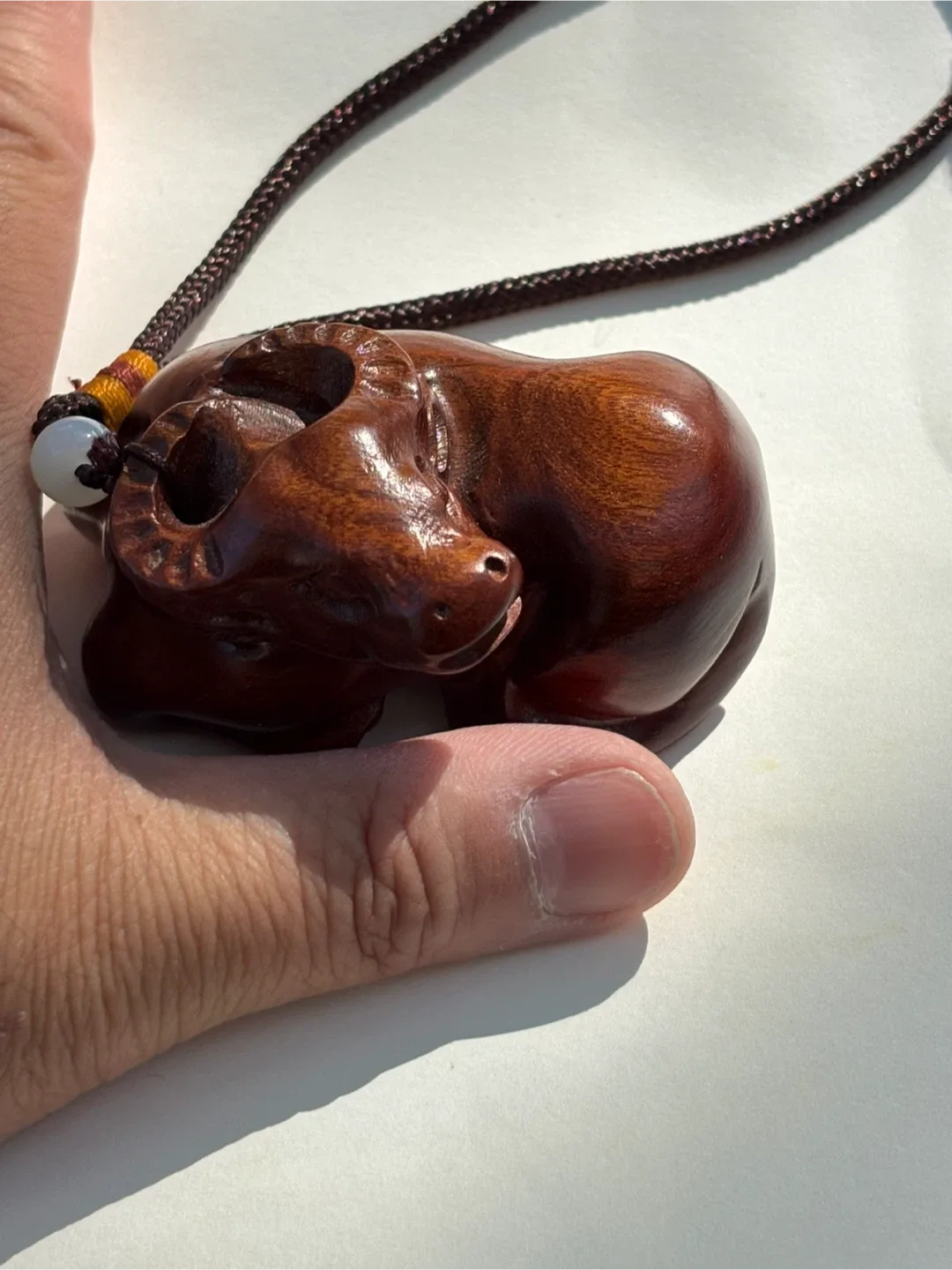 Wooden Ox Pendant image indicator(4)