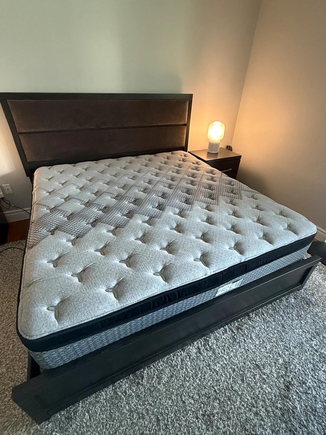 Beautyrest King Size Mattress with Box Springs