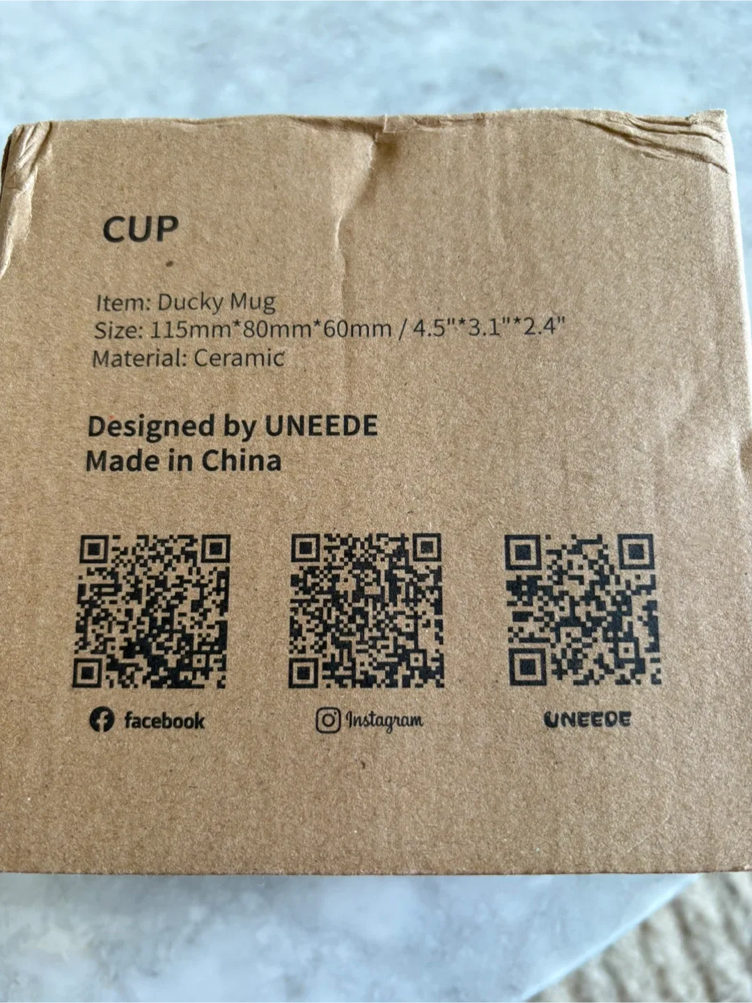 Benson the Duck Mug - Brand New in Box! image indicator(7)